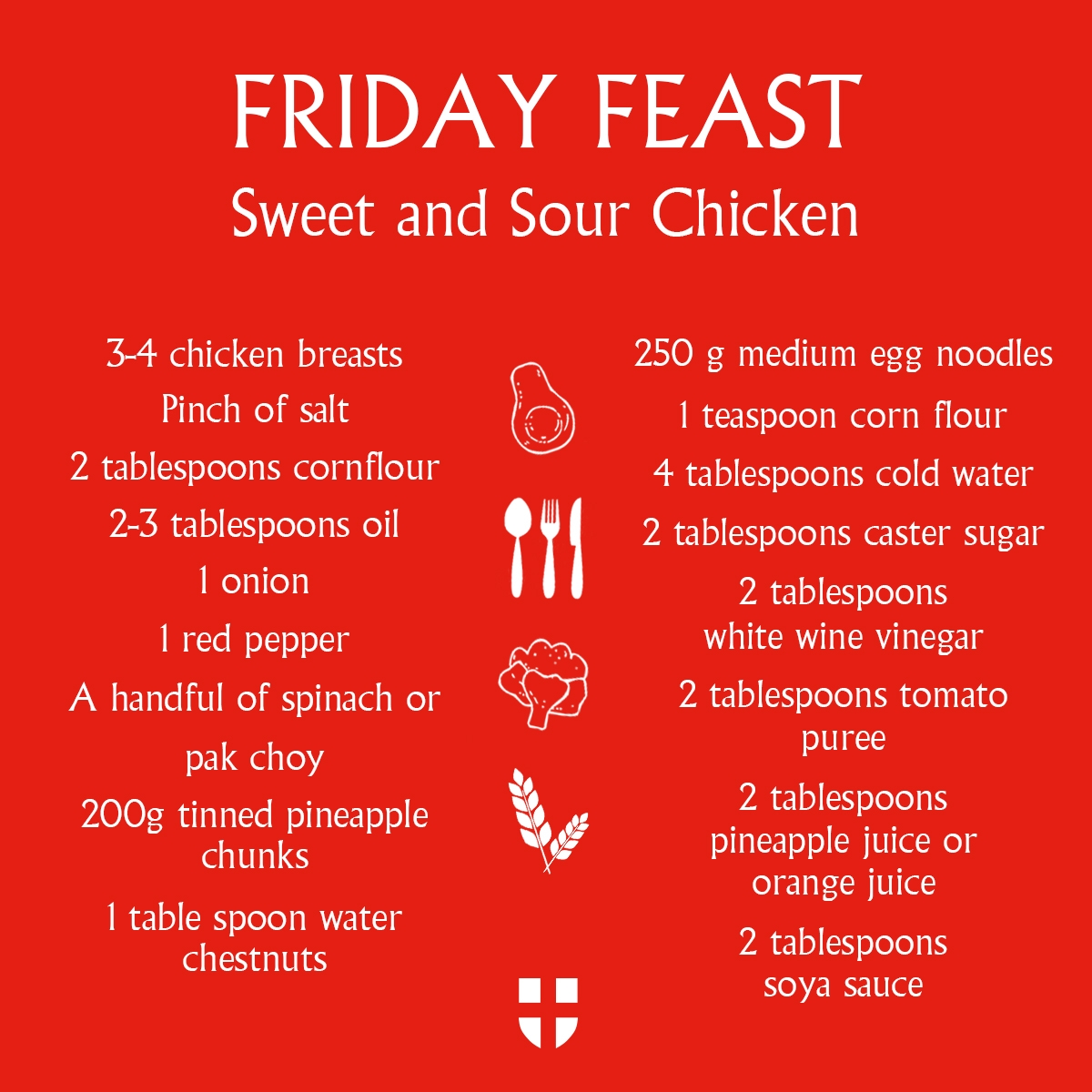 Friday Feasts Chicken 